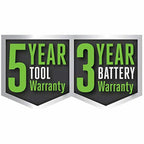 EGO LM2142SP 21" 56V Elec Dual-Port Propelled Mower + Two 5.0 Ah Batt & Charger