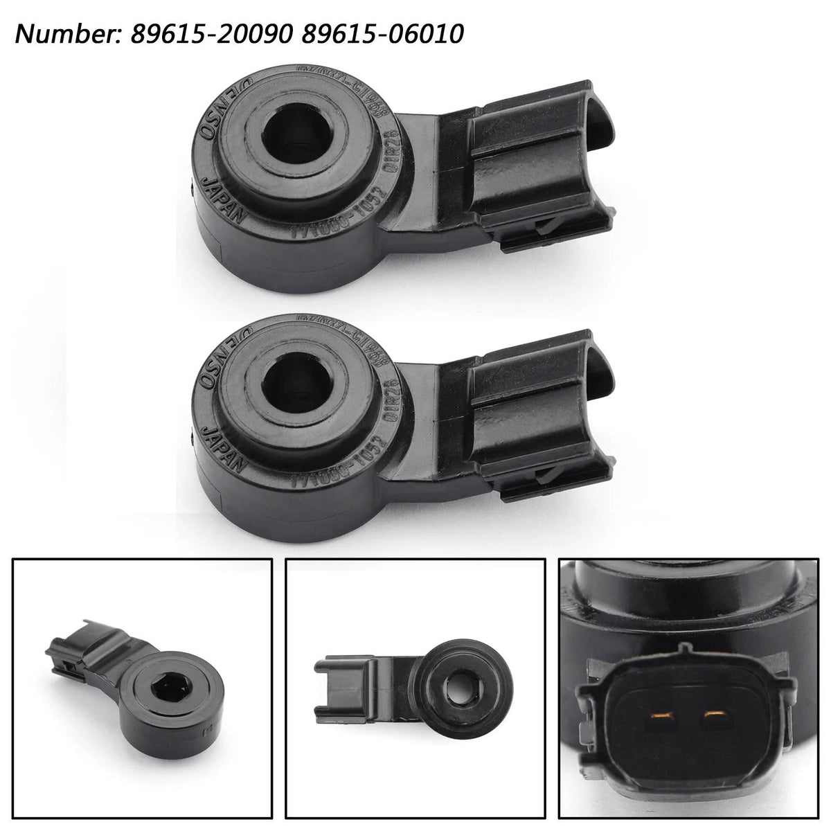 2Pcs Engine Knock Sensor For Toyota Corolla Camry Sienna Lexus Scion 2004-2012 Generic