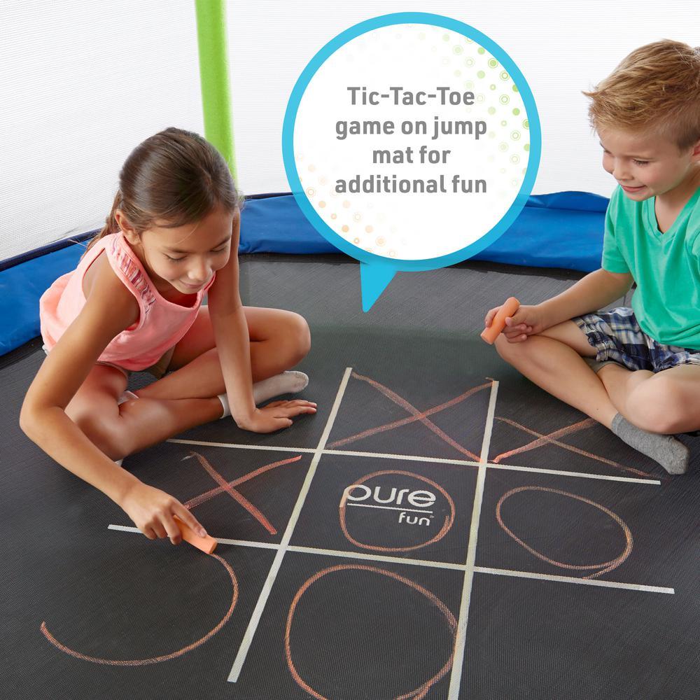 Jump and Play 7 ft. Trampoline Set