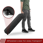 STOZM Dumbbell Set With Case, 121Lbs Versatile Extended Set With Bar Options (Exgk Dumbbell Set/Extended Version 55Kg)