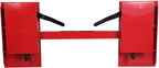 jmtaat universal skid steer style mount quick tach conversion adapter plate bobtach blank new