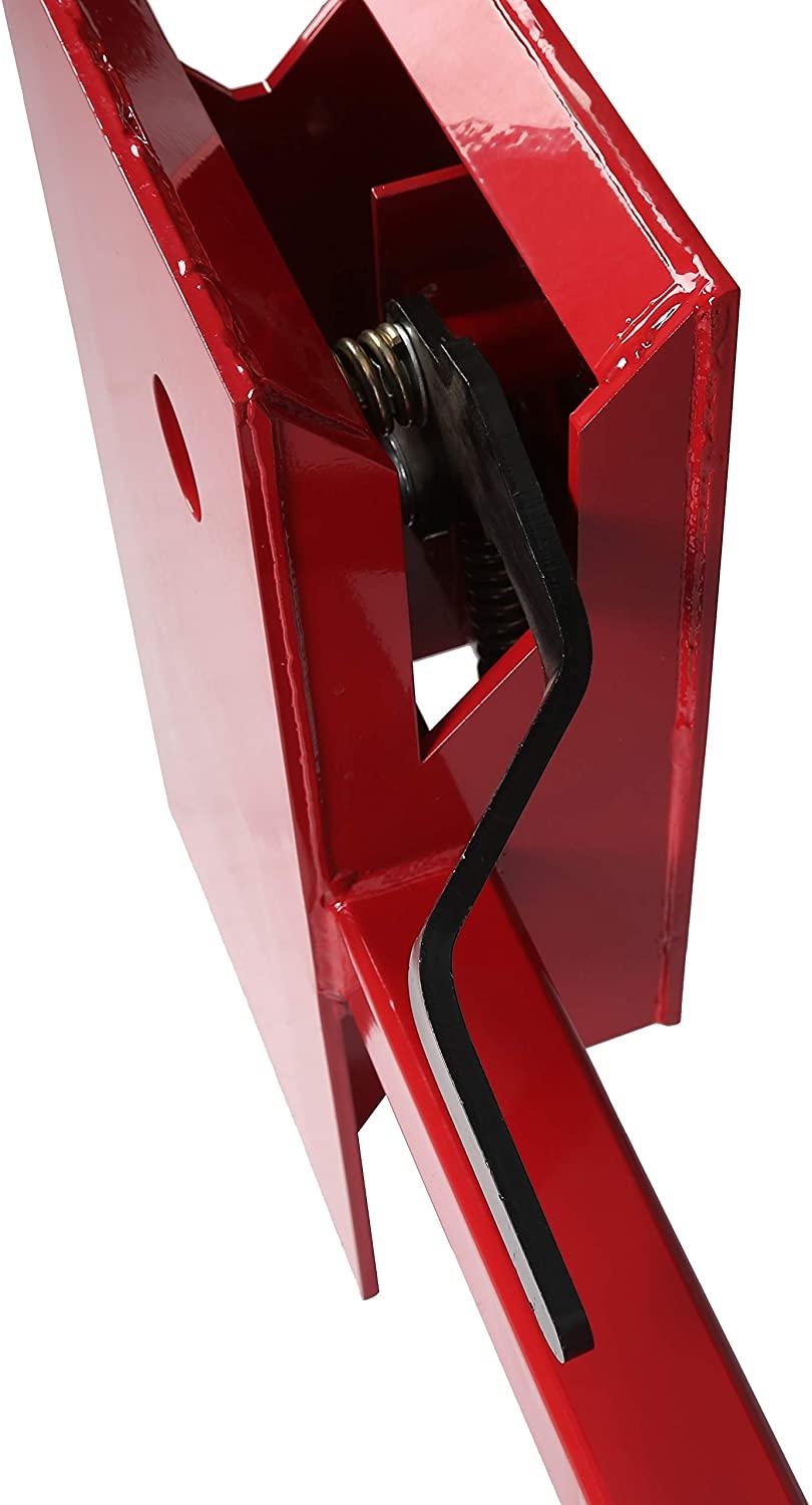 hecasa universal skid steer mount quick tach conversion adapter plate bobtach