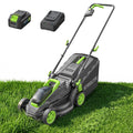 20V 13-Inch Brushless Cordless Lawn Mower, 4.0Ah Battery &amp; Charger Included, Ultra-Lightweight, 5-Position Height Adjustment, 2-in-1 Mulching &amp; 8-Gallon Bag, Ideal for Small Yards