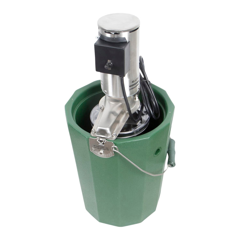 6 qt. PREMIUM Electric Ice Cream Maker -  Steel - Leakproof Tub