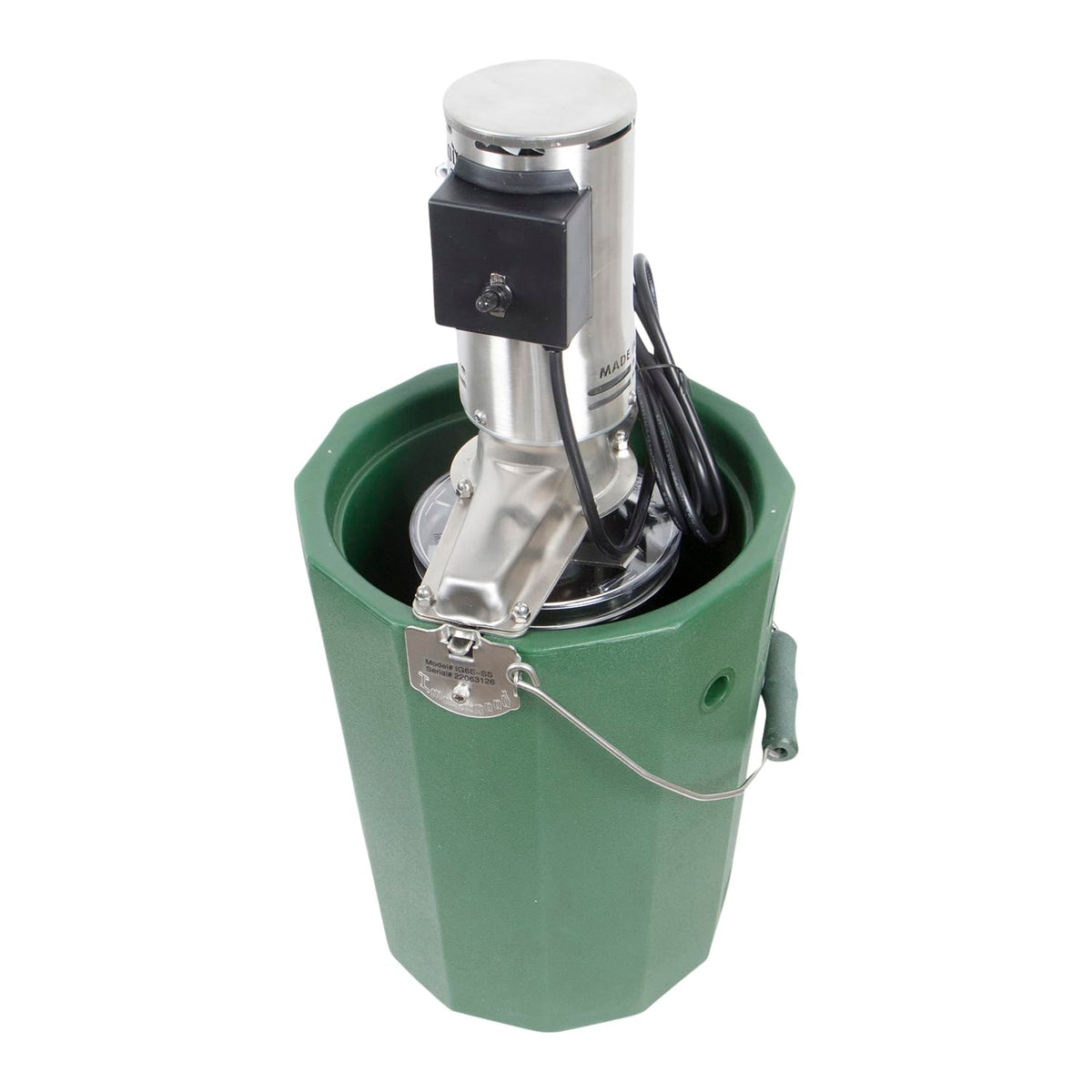 6 qt. PREMIUM Electric Ice Cream Maker -  Steel - Leakproof Tub