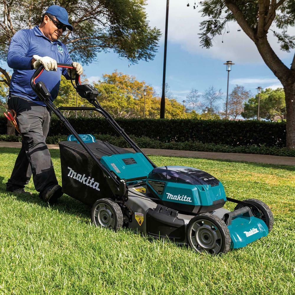 21 in. Lithium-Ion Cordless Walk Behind Self Propelled Lawn Mower Kit