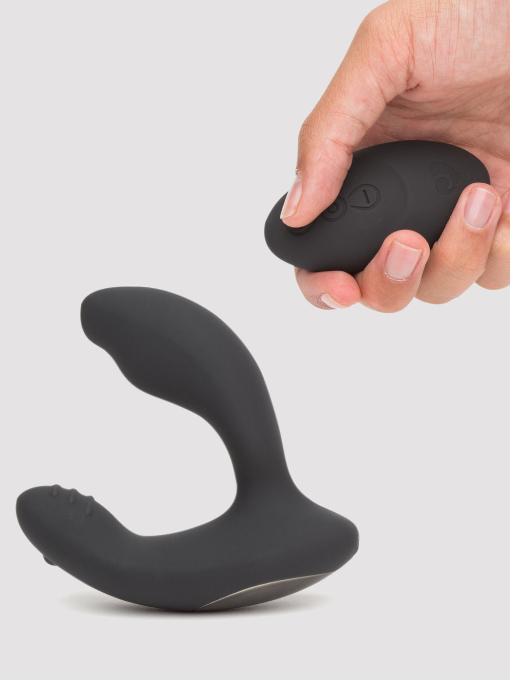 Desire Luxury Rechargeable Remote Control Prostate Massager, Black
