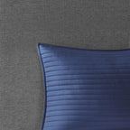 Home Essence Fairbanks 8 Piece Printed Seersucker Comforter and Coverlet Set Collection