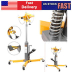 1500LBS 2 StaHydraulic Transmission Jack w/360閹 Swivel Wheels Lift Hoist Auto
