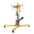 1500LBS 2 StaHydraulic Transmission Jack w/360閹 Swivel Wheels Lift Hoist Auto