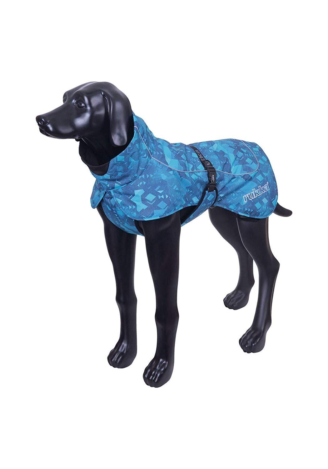 Rukka Pets Frosty Winter Waterproof Thermal Adventure Dog Jacket Turquoise