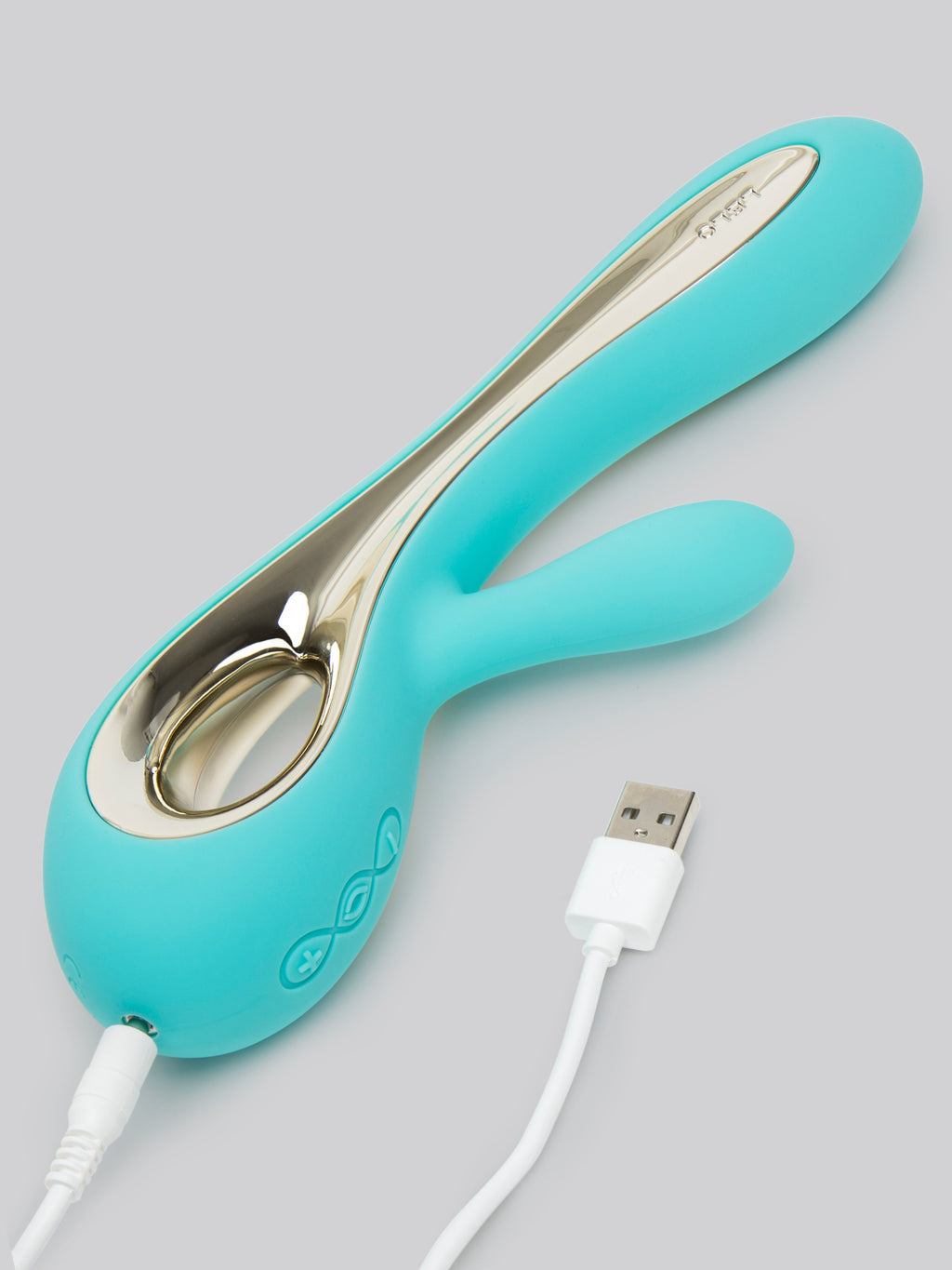 Lelo Insignia Soraya 2 Luxury Rechargeable Rabbit Vibrator, Blue | Blue