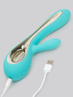 Lelo Insignia Soraya 2 Luxury Rechargeable Rabbit Vibrator, Blue | Blue