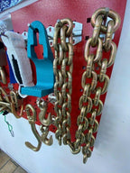 SET#55 - 16 PIECE HEAVY DUTY AUTO BODY FRAME MACHINE  PULLING TOOLS AND CLAMPS