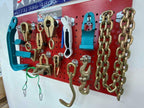 SET#55 - 16 PIECE HEAVY DUTY AUTO BODY FRAME MACHINE  PULLING TOOLS AND CLAMPS