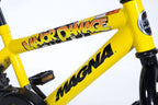 Magna Kids Bike Boys 16 Inch Wheels with Training Wheels in Yellow, Green and Red for Ages 4 Years and Up