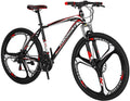 YH-X1 Mountain Bike 21 Speed 27.5 Inch 3-Spoke Mag Wheels Dual Disc Brakes for Mens Front Suspension Bicycle
