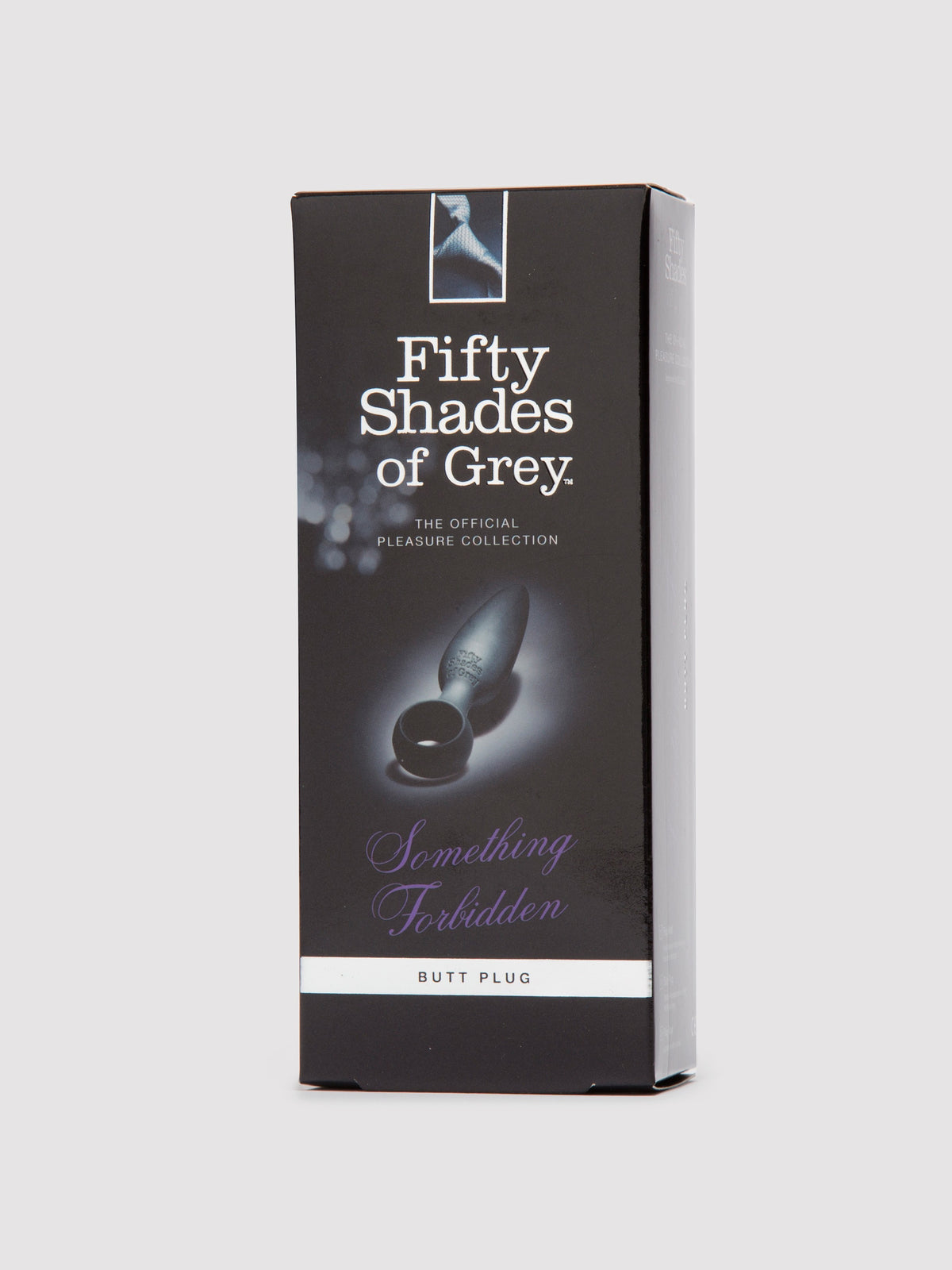 Fifty Shades of Grey Something Forbidden Silicone Butt Plug, Grey