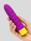 ROMP Beat Rechargeable Textured Classic Vibrator, Purple