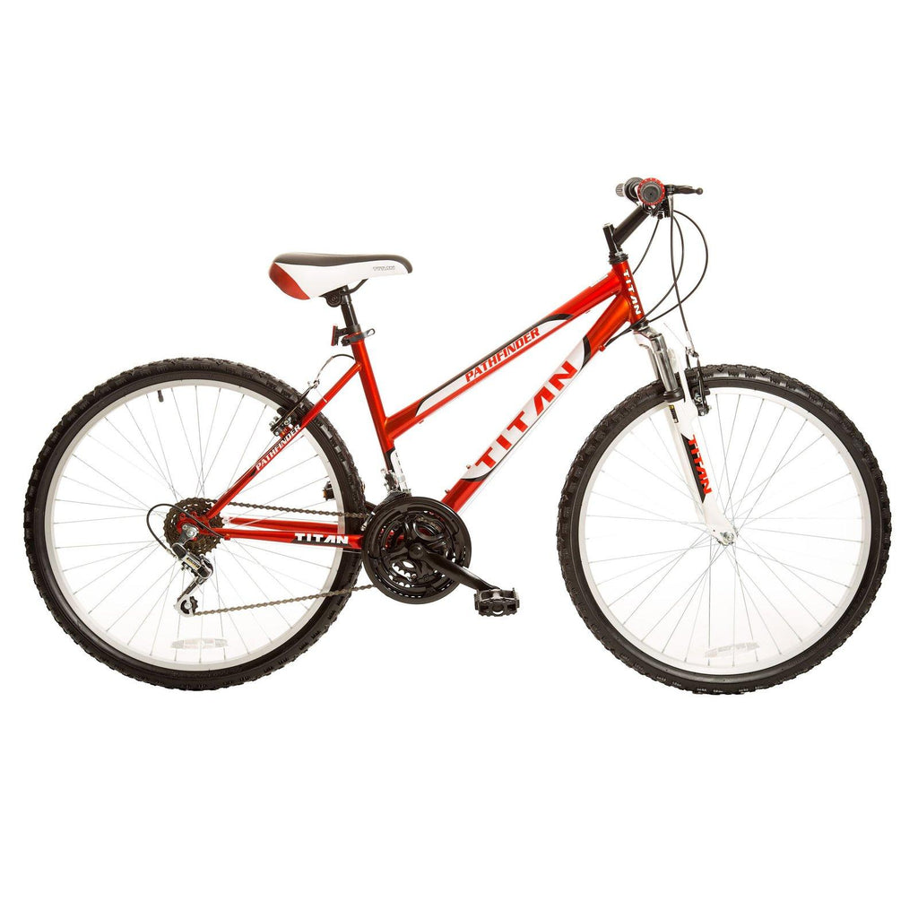 Pathfinder 18-Speed Women's Mountain Bike with Suspension