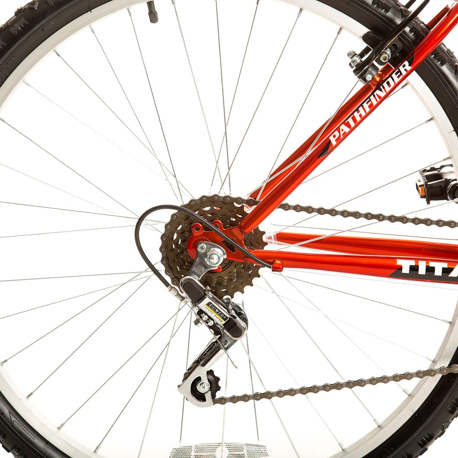 Pathfinder 18-Speed Women's Mountain Bike with Suspension