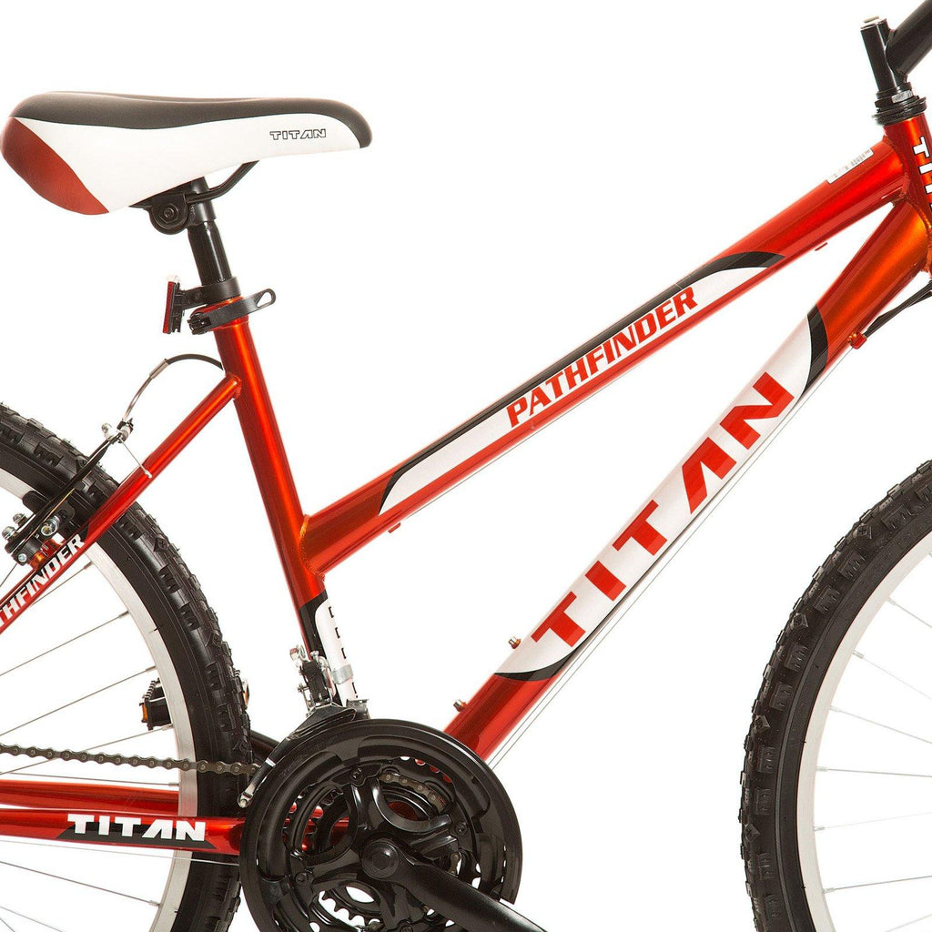 Pathfinder 18-Speed Women's Mountain Bike with Suspension