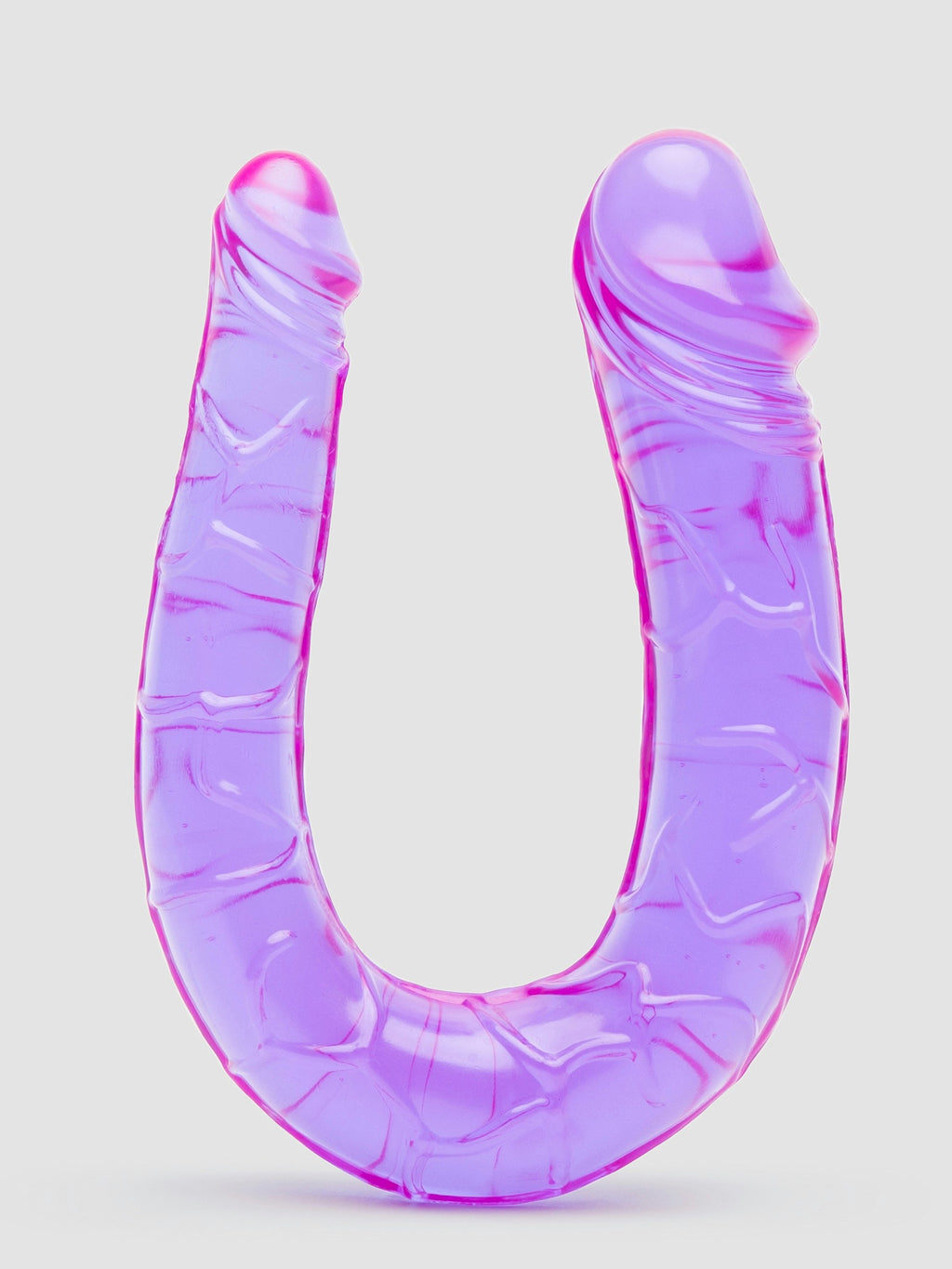 BASICS Mini Double Penetration Dildo, Purple
