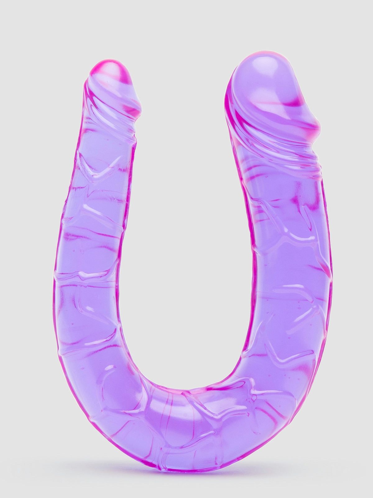 BASICS Mini Double Penetration Dildo, Purple