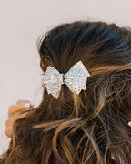 Delight Rhinestone Ribbon Hair Clip