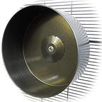 Exotic Nutrition 15" Chin-Sprint : All-Metal Durable, Silent, Fast Exercise Wheel - for Chinchillas, Prairie Dogs, Rats, Degus, Hedges, Opossums &amp; Other Small Pets