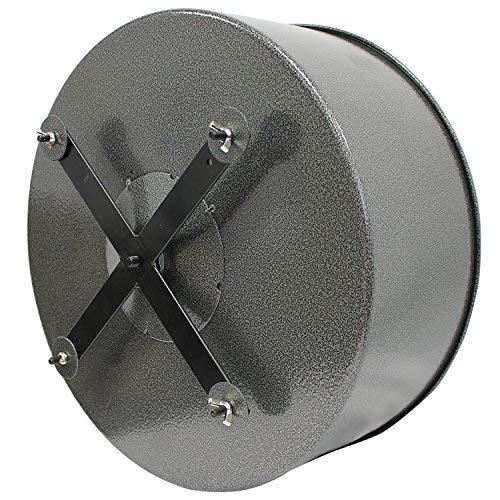Exotic Nutrition 15" Chin-Sprint : All-Metal Durable, Silent, Fast Exercise Wheel - for Chinchillas, Prairie Dogs, Rats, Degus, Hedges, Opossums &amp; Other Small Pets