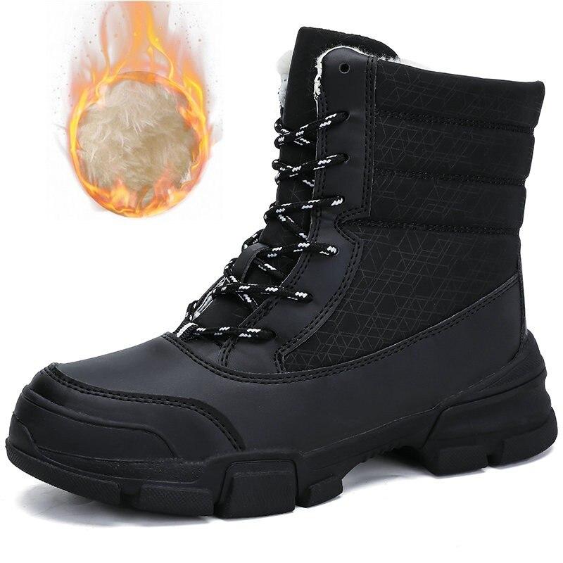 2021 Women Winter Snow Boots Waterproof Fur Ankle Boot