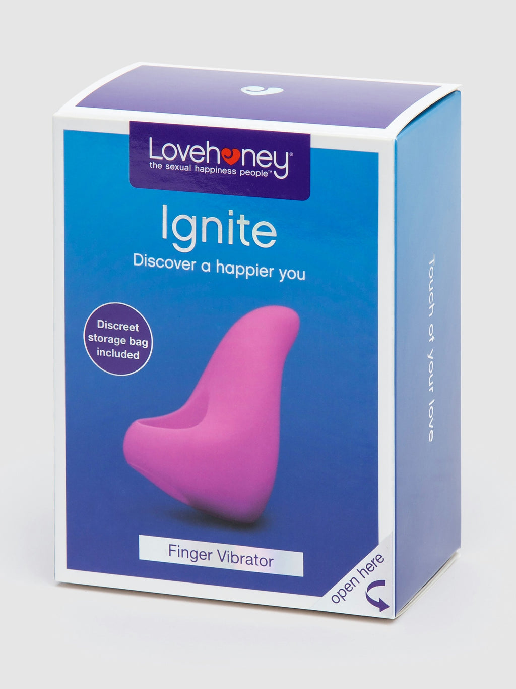 Lovehoney Ignite 20 Function Finger Vibrator, Pink