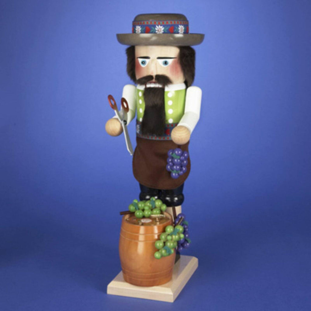 Kurt Adler 17-in. Steinbach Wind-Up Musical Winemaker Nutcracker