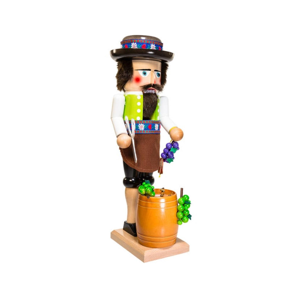Kurt Adler 17-in. Steinbach Wind-Up Musical Winemaker Nutcracker