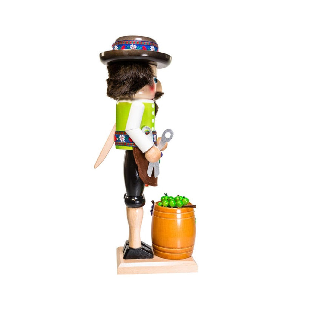 Kurt Adler 17-in. Steinbach Wind-Up Musical Winemaker Nutcracker