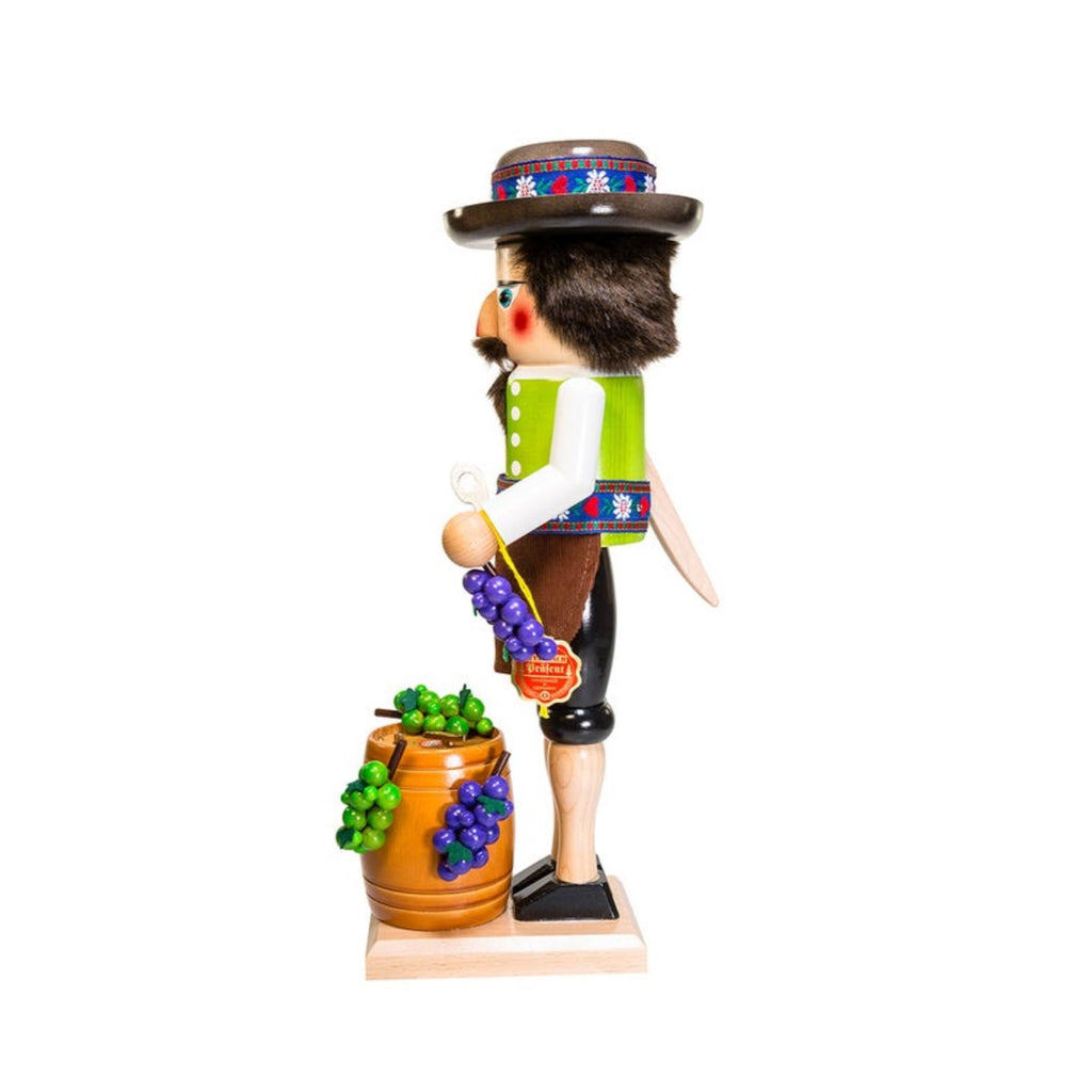 Kurt Adler 17-in. Steinbach Wind-Up Musical Winemaker Nutcracker