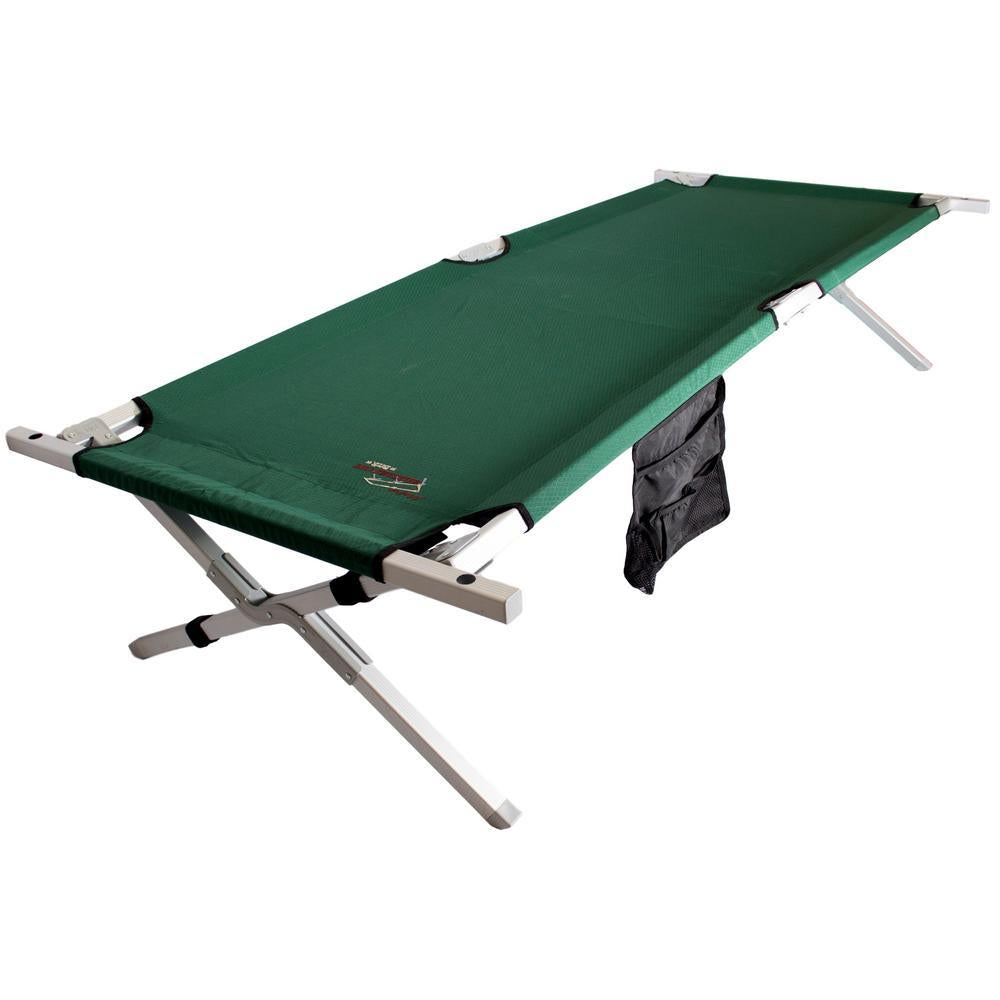 Maine Military 84 in. x 30 in. Aluminum Frame Polyester Cover Cot