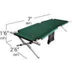 Maine Military 84 in. x 30 in. Aluminum Frame Polyester Cover Cot