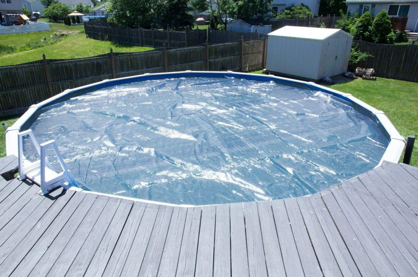 sun2solar 1200 series solar blanket for round swimming pools w/ grommet kit
