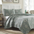 Tommy Bahama  Turtle Cove Cotton 3-piece Quilt Set