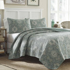 Tommy Bahama  Turtle Cove Cotton 3-piece Quilt Set