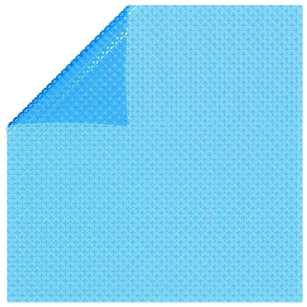 vidaxl pool cover pe pool protector heat insulation film blue 383.9"x192.1"