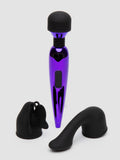 Lovehoney Purple Power Mini Massage Wand Vibrator Kit (4 Piece), Purple