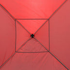10 ft. x 10 ft. Red -Up Straight Leg Canopy with Carrying Bag