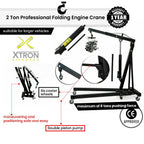 2 Ton Professional Folding Engine Crane / Hoist / Lift