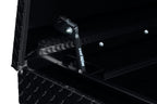 Saddle Truck Tool Box Aluminum Full Extra Wide Gloss Black