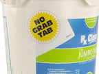 rx clear 3" inch 7 oz. stabilized chlorine swimming pool tablets (choose size)