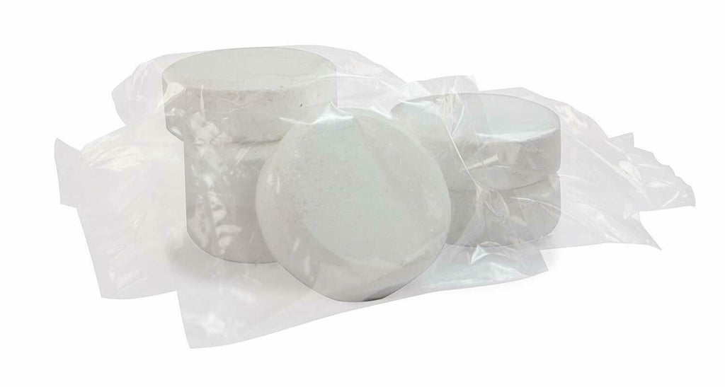 rx clear 3" inch 7 oz. stabilized chlorine swimming pool tablets (choose size)