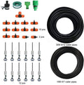 L-SHISM Plant Watering Devices 30m DIY Micro Irrigation System Garden Watering Kits Spray Sprinkler Irrigation for Agricultural Greenhouse Garden Plant for Garden,Patio Lawn,Flower Bed,Greenhouse